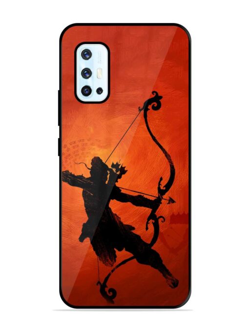 Illustration Lord Rama Glossy Metal Phone Cover for Vivo V17 Zapvi