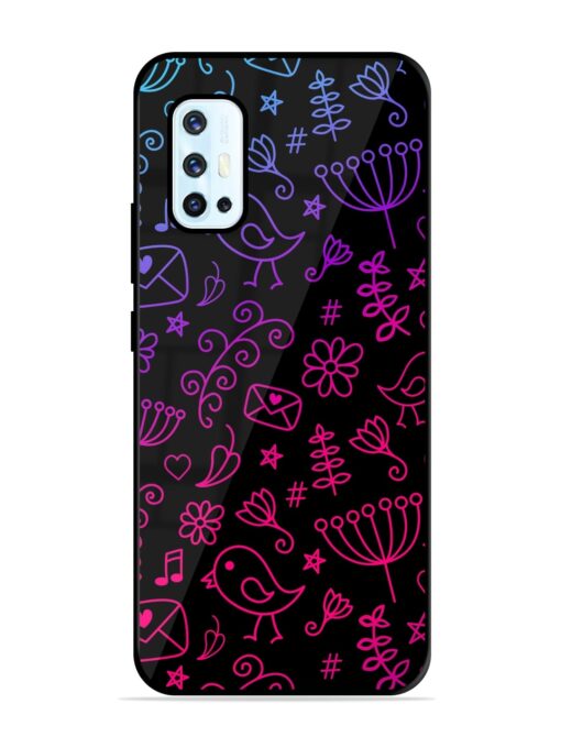 Cool Girly Glossy Metal Phone Cover for Vivo V17 Zapvi