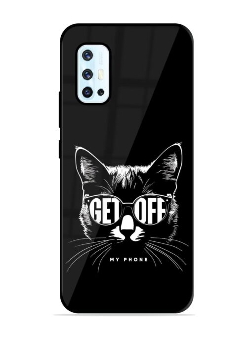 Get Off Glossy Metal TPU Phone Cover for Vivo V17 Zapvi