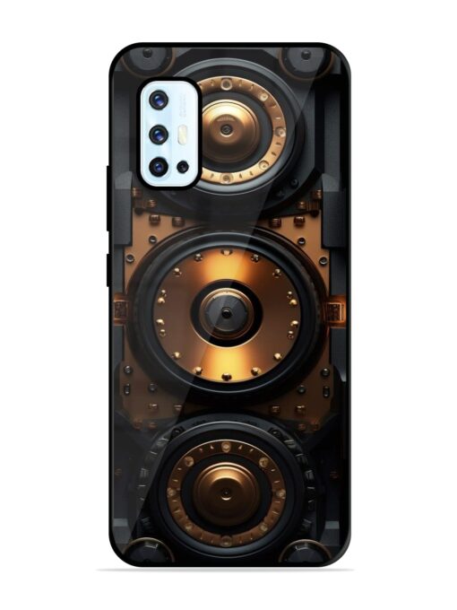 Sound Box Glossy Metal Phone Cover for Vivo V17 Zapvi