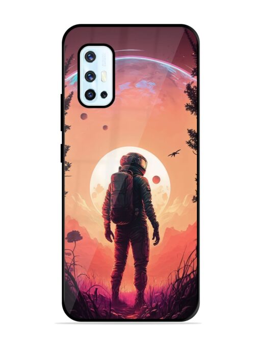 Red Sky At Morning Glossy Metal Phone Cover for Vivo V17 Zapvi