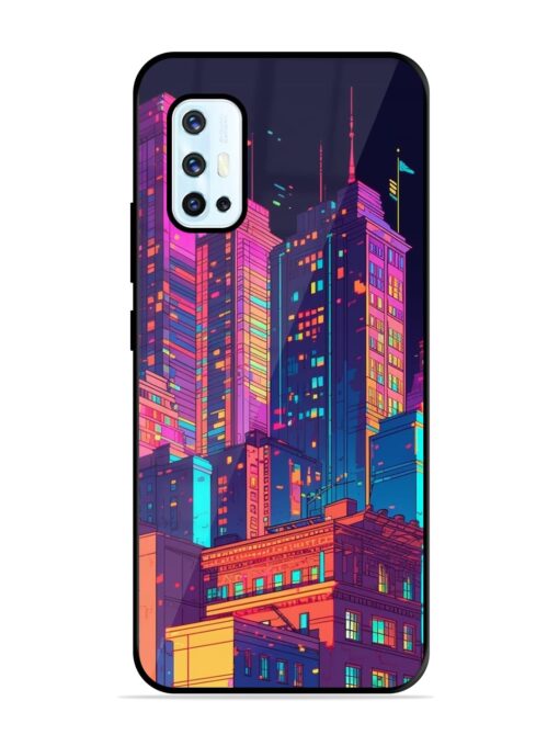 City View Glossy Metal Phone Cover for Vivo V17 Zapvi