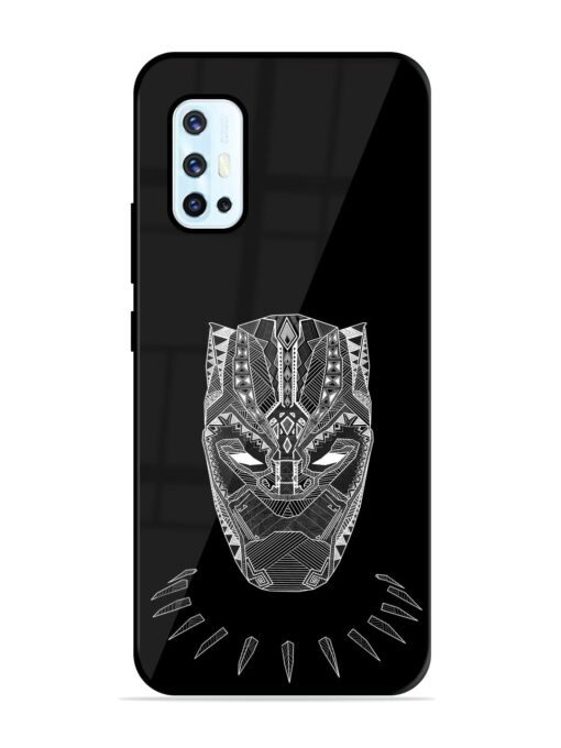 Fictional Art Glossy Metal Phone Cover for Vivo V17 Zapvi