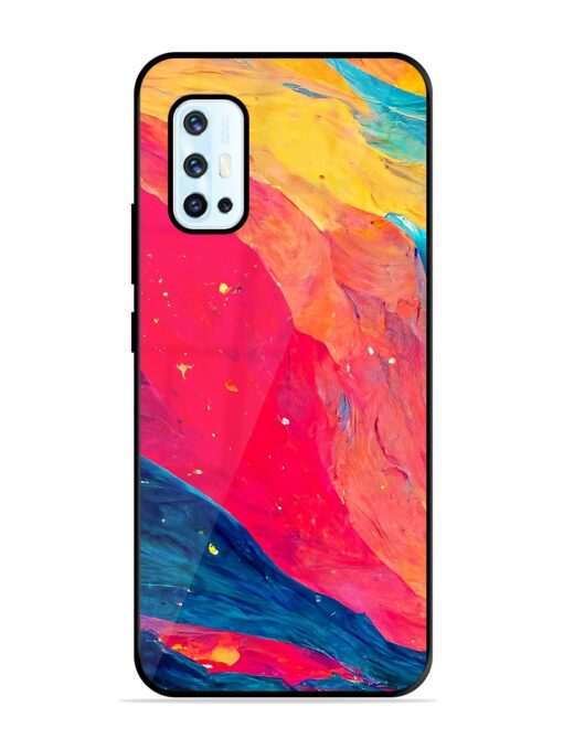 Starry Night Glossy Metal Phone Cover for Vivo V17 Zapvi