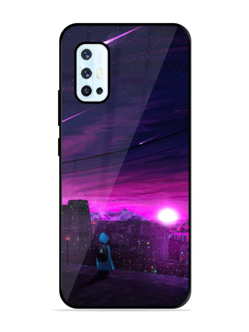 Empty Attempt Glossy Metal Phone Cover for Vivo V17 Zapvi