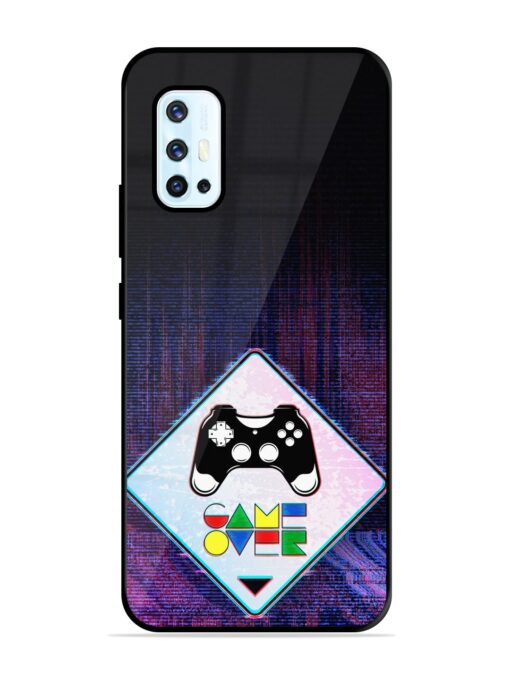 Game Over Glossy Metal Phone Cover for Vivo V17 Zapvi