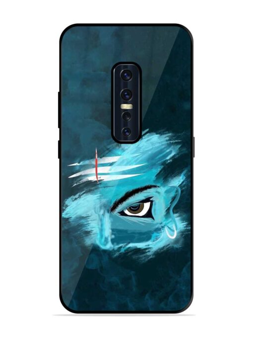 Lord Shiva Glossy Metal Phone Cover for Vivo V17 Pro Zapvi