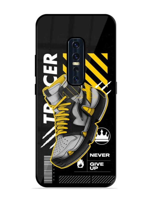 Shoe Background Glossy Metal Phone Cover for Vivo V17 Pro Zapvi