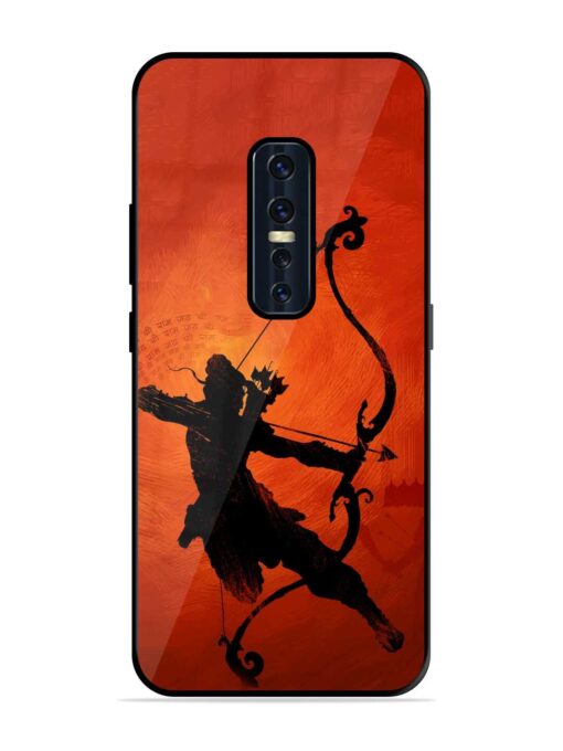 Illustration Lord Rama Glossy Metal Phone Cover for Vivo V17 Pro