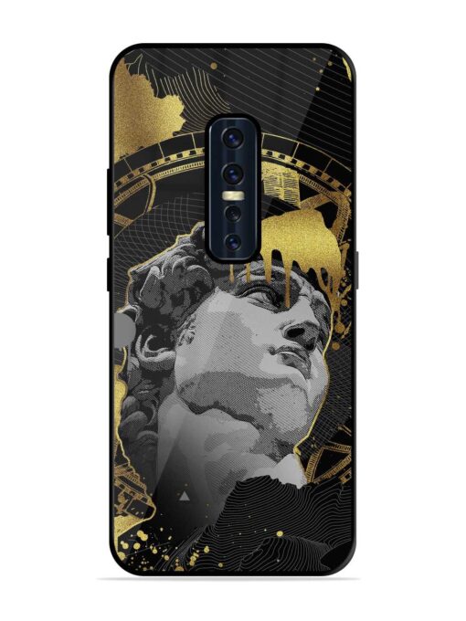 Roman Face Glossy Metal Phone Cover for Vivo V17 Pro Zapvi