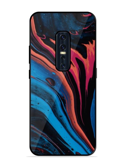 Liquefied Art Glossy Metal TPU Phone Cover for Vivo V17 Pro Zapvi