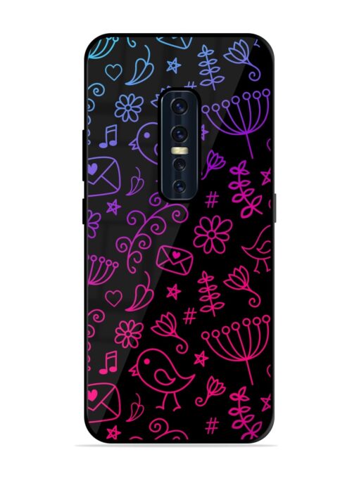 Cool Girly Glossy Metal Phone Cover for Vivo V17 Pro Zapvi