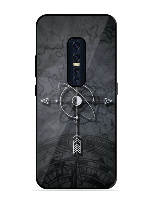 Lighting Cross Glossy Metal Phone Cover for Vivo V17 Pro Zapvi