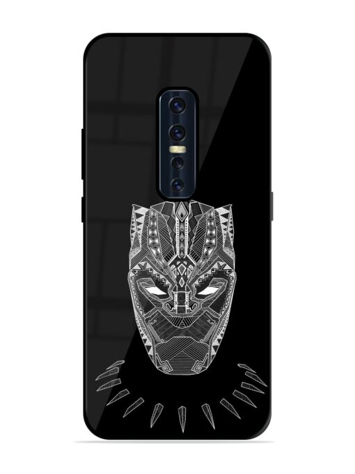 Fictional Art Glossy Metal Phone Cover for Vivo V17 Pro Zapvi