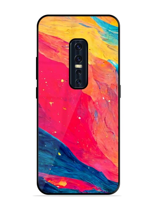 Starry Night Glossy Metal Phone Cover for Vivo V17 Pro Zapvi