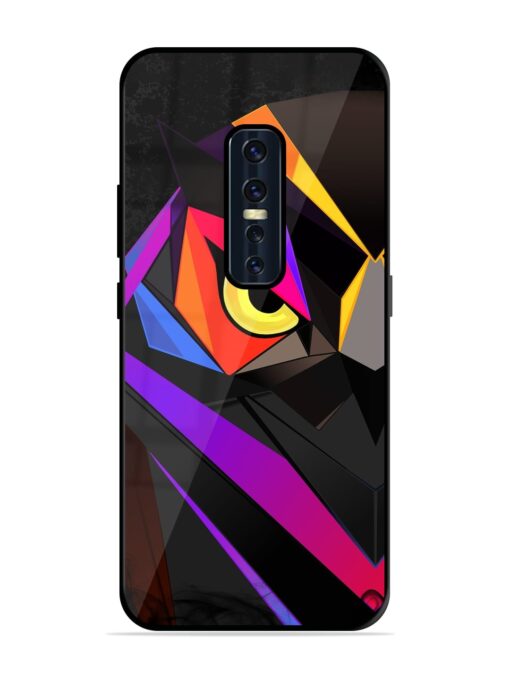 Wpap Owl Glossy Metal Phone Cover for Vivo V17 Pro Zapvi