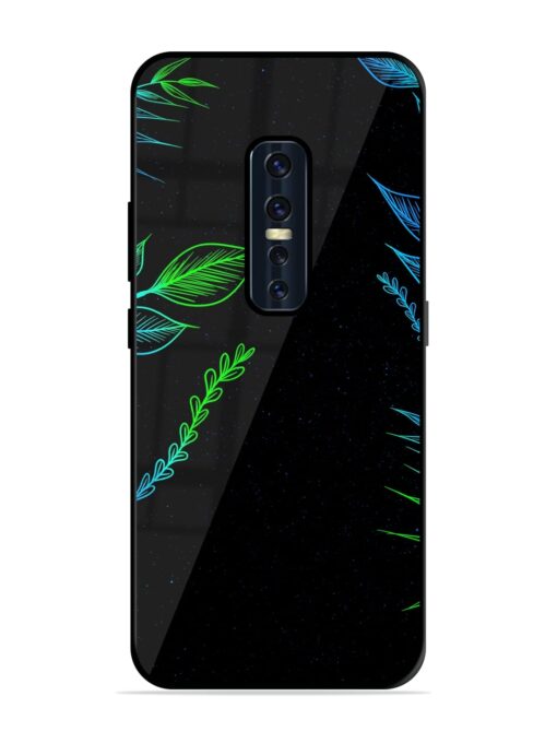 Aesthetic Neon Glossy Metal Phone Cover for Vivo V17 Pro Zapvi