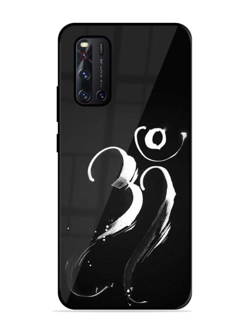 Om Logo Glossy Metal Phone Cover for Vivo V19