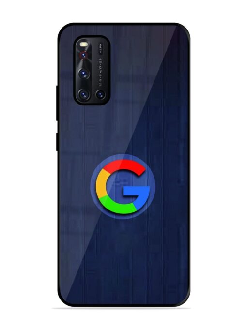 Google Logo Printed Glossy Metal TPU Phone Cover for Vivo V19