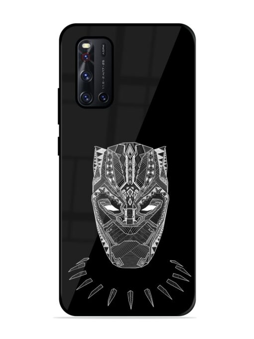 Fictional Art Glossy Metal Phone Cover for Vivo V19 Zapvi