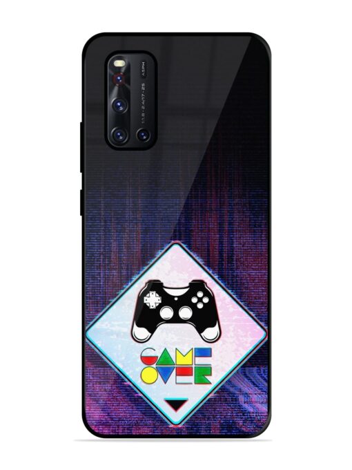 Game Over Glossy Metal Phone Cover for Vivo V19