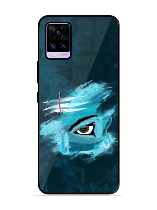 Lord Shiva Glossy Metal Phone Cover for Vivo V20 Zapvi