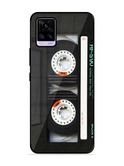 Sony Hf-S90 Cassette Glossy Metal Phone Cover for Vivo V20 Zapvi