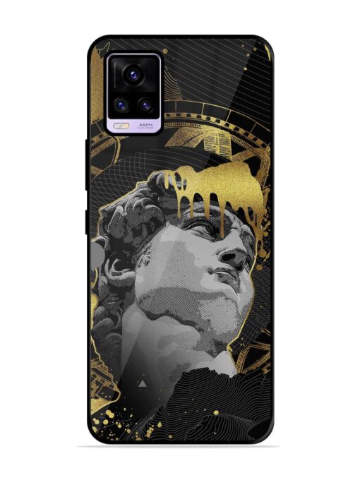 Roman Face Glossy Metal Phone Cover for Vivo V20 Zapvi