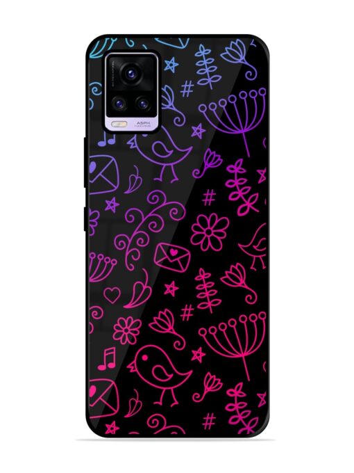 Cool Girly Glossy Metal Phone Cover for Vivo V20 Zapvi