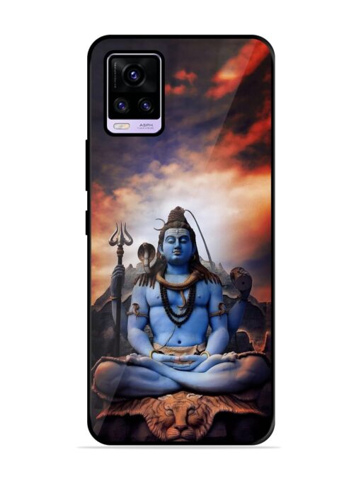 Jai Jai Shiv Glossy Metal Phone Cover for Vivo V20 Zapvi