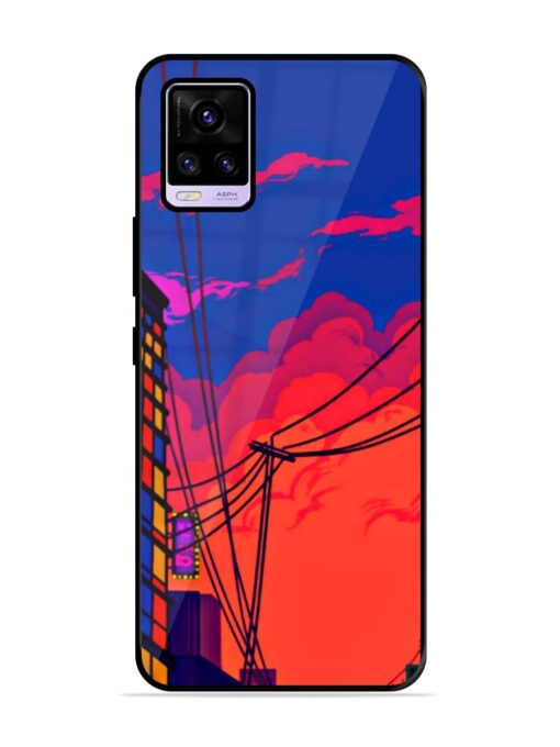 Sky At Morning Glossy Metal Phone Cover for Vivo V20 Pro Zapvi