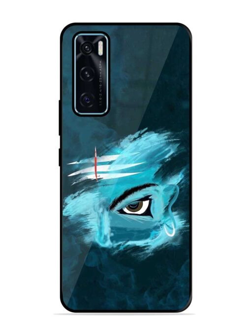 Lord Shiva Glossy Metal Phone Cover for Vivo V20 Se Zapvi