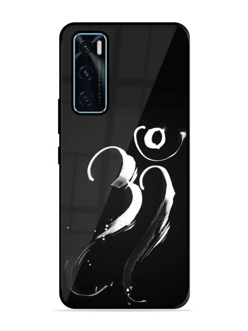 Om Logo Glossy Metal Phone Cover for Vivo V20 Se Zapvi