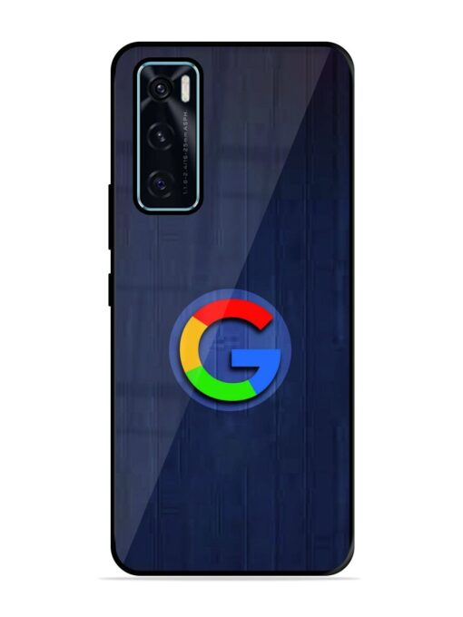 Google Logo Printed Glossy Metal TPU Phone Cover for Vivo V20 Se Zapvi