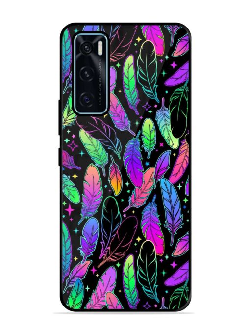 Bright Multi Colored Seamless Glossy Metal Phone Cover for Vivo V20 Se Zapvi