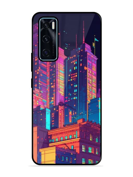 City View Glossy Metal Phone Cover for Vivo V20 Se