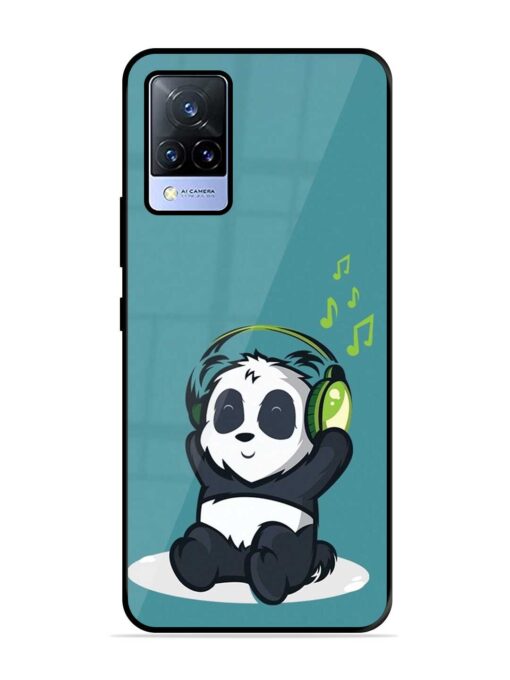 Music Panda Glossy Metal Phone Cover for Vivo V21 (5G) Zapvi