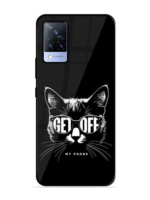 Get Off Glossy Metal TPU Phone Cover for Vivo V21 (5G) Zapvi