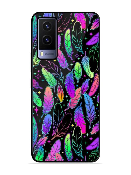 Bright Multi Colored Seamless Glossy Metal Phone Cover for Vivo V21E (5G) Zapvi