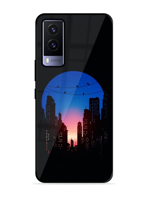 Minima City Vibe Glossy Metal Phone Cover for Vivo V21E (5G) Zapvi