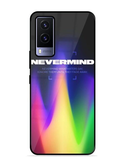 Nevermind Glossy Metal Phone Cover for Vivo V21E (5G) Zapvi