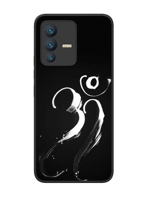 Om Logo Glossy Metal Phone Cover for Vivo V23 (5G) Zapvi