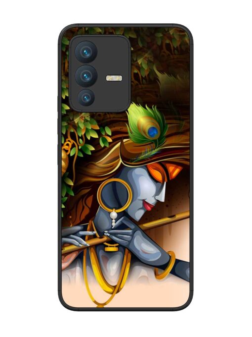 Krishna Glossy Metal Phone Cover for Vivo V23 (5G) Zapvi