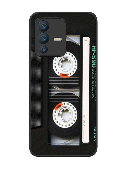 Sony Hf-S90 Cassette Glossy Metal Phone Cover for Vivo V23 (5G)