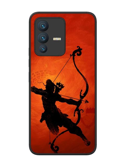 Illustration Lord Rama Glossy Metal Phone Cover for Vivo V23 (5G) Zapvi