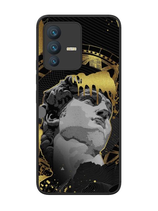 Roman Face Glossy Metal Phone Cover for Vivo V23 (5G) Zapvi