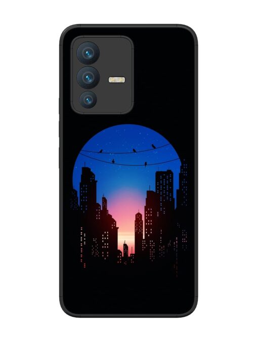 Minima City Vibe Glossy Metal Phone Cover for Vivo V23 (5G)