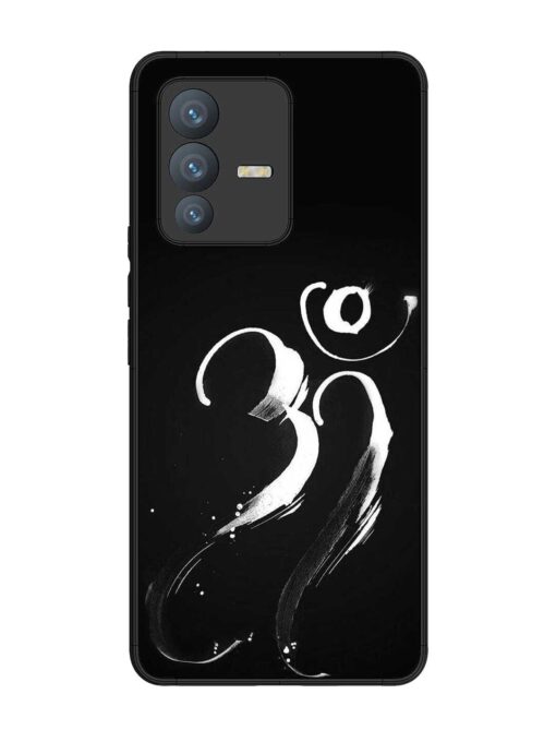 Om Logo Glossy Metal Phone Cover for Vivo V23 Pro (5G) Zapvi