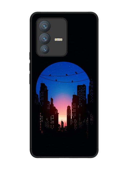 Minima City Vibe Glossy Metal Phone Cover for Vivo V23 Pro (5G)