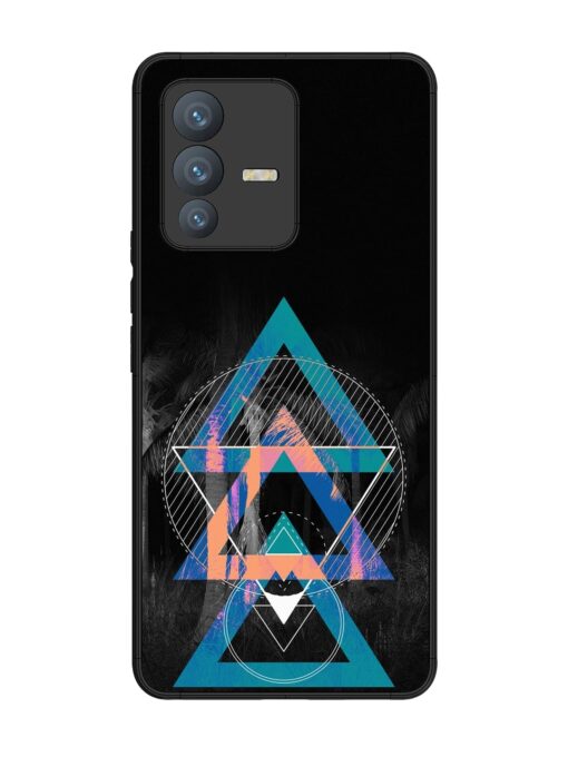 Indie Cross Glossy Metal Phone Cover for Vivo V23 Pro (5G)